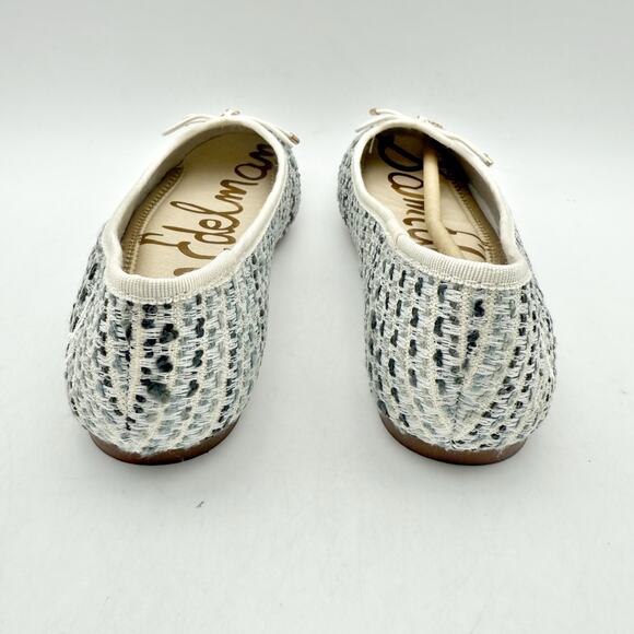 Sam Edelman Kids Felicia Ballet Flats US 2 M EU 33.5 Taupe Vegan Leather NIB - Picture 9 of 12